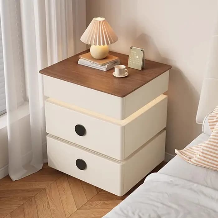 Tables De chevet françaises relevables avec rangement