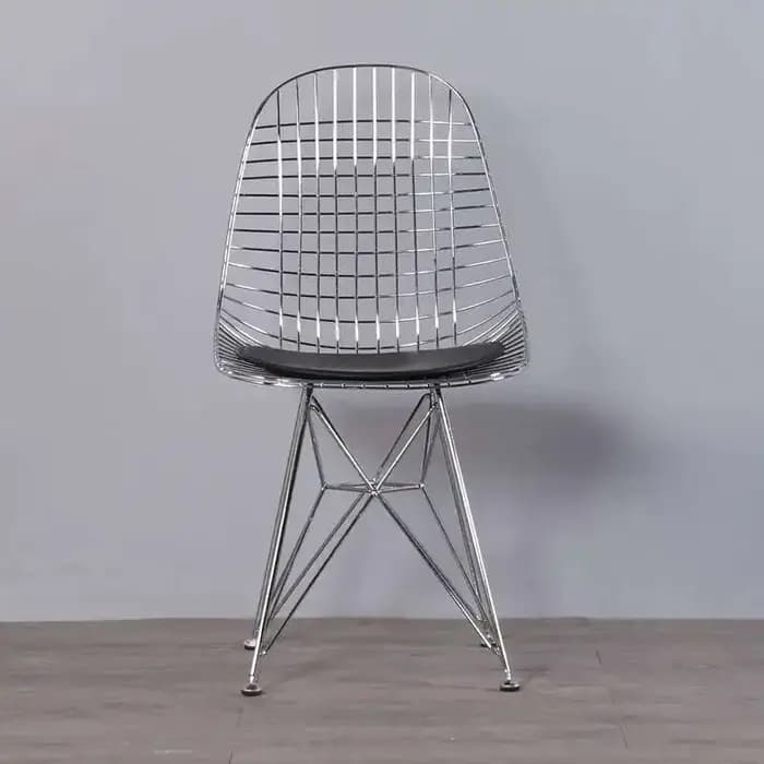 Chaises de salle à manger en métal doré, modernes, nordiques, minimalistes, pour balcon, salon, Desi