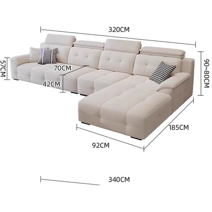 Canapés Chaise Longue design moderne coin confortable canapé sol nordique Ensembles De Meubles De Jardin accessoires pour la maison