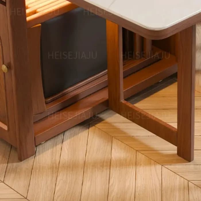 Chaises, Table à manger de luxe en bois