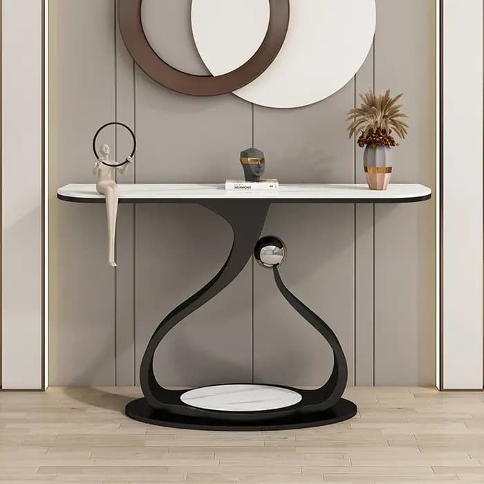 Tables de Console au Design moderne luxe minimaliste élégant Tables de Console rustique à la mode Co