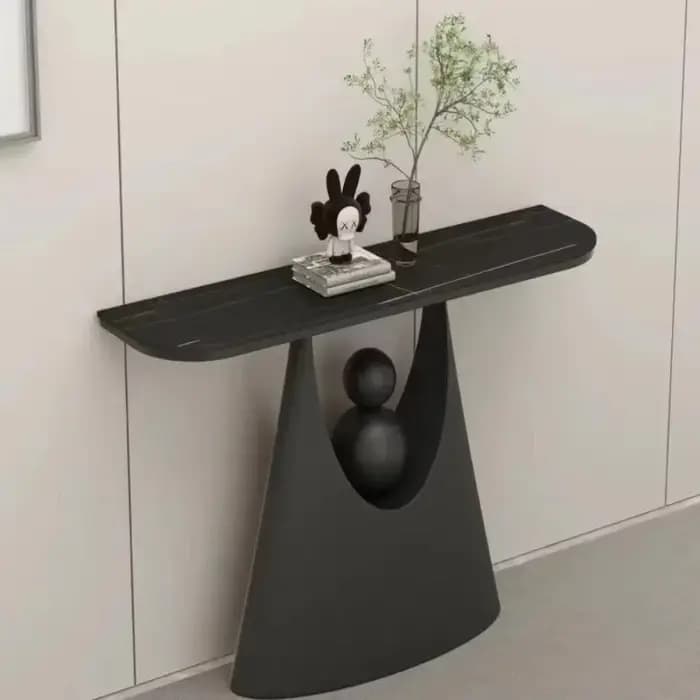 Table d'angle ronde moderne