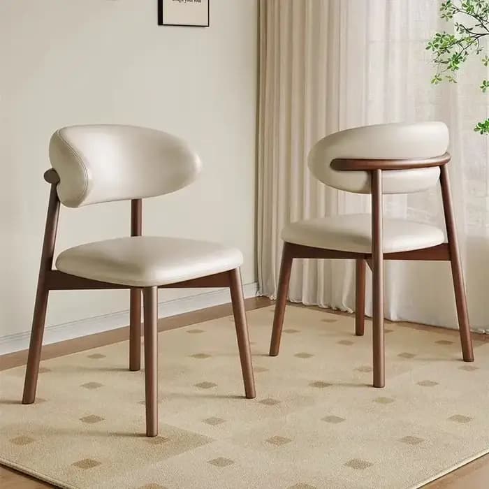 Salon vanité salle à manger Chaises bureau unique Gamer maison Chaise de cuisine en bois Design Chai