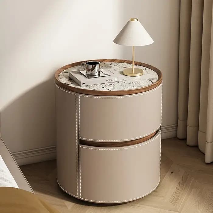 Tables De Chevet rondes au Design nordique