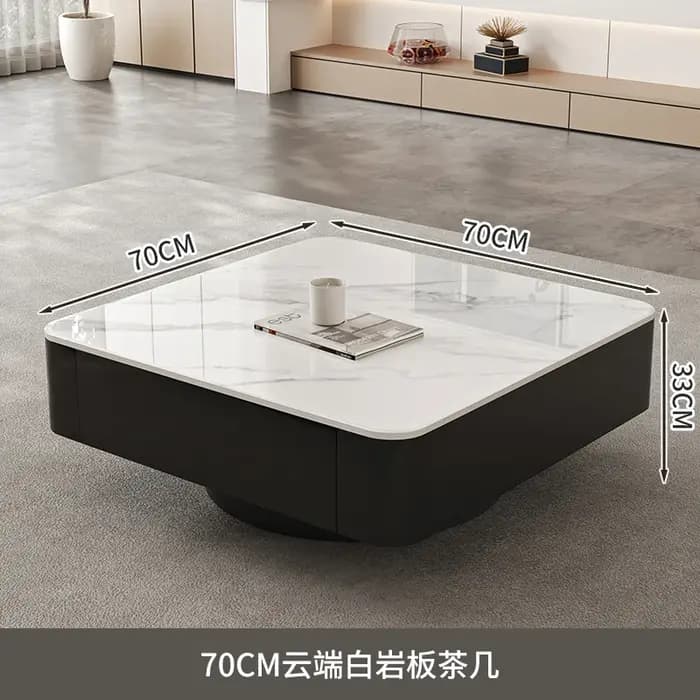 Tables basses de luxe noires Design de salon petites