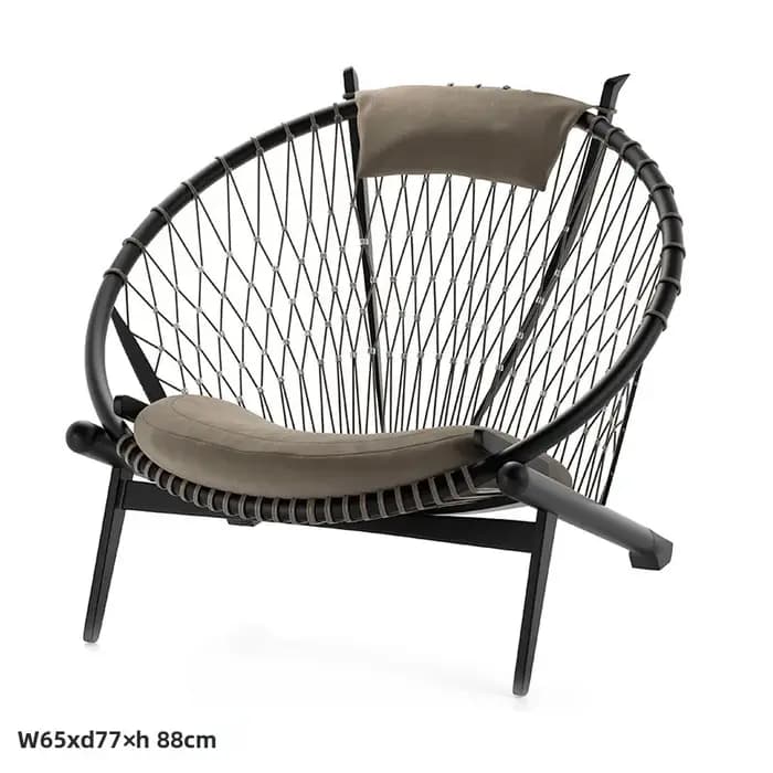 Chaise nordique paresseuse pour une personne