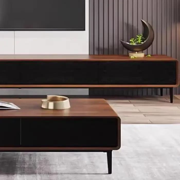Meuble Tv peu encombrant de qualité supérieure avec tiroirs