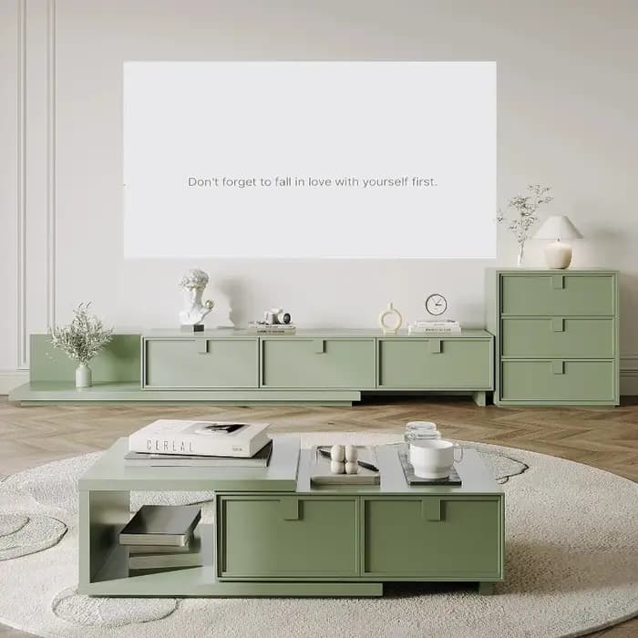 Meuble TV mural design