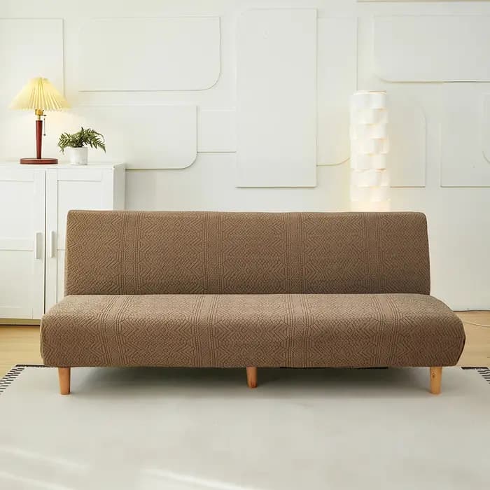 Housse de canapé-lit en Jacquard extensible