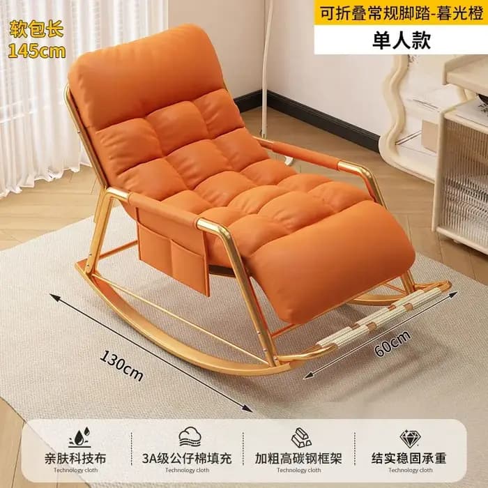 Chaise à bascule inclinable assise et dormir