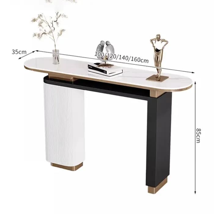 Table console de rangement de luxe