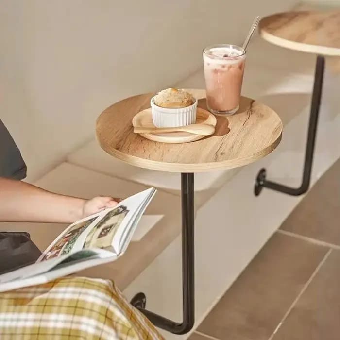 1 pièces Table basse circulaire moderne luxe Restaurant