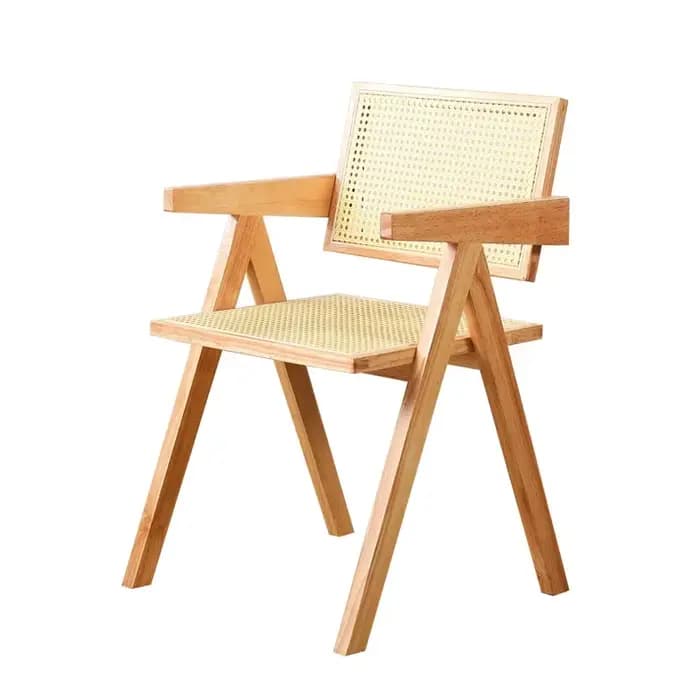 Fauteuil moderne scandinave Style Wabi Sabi
