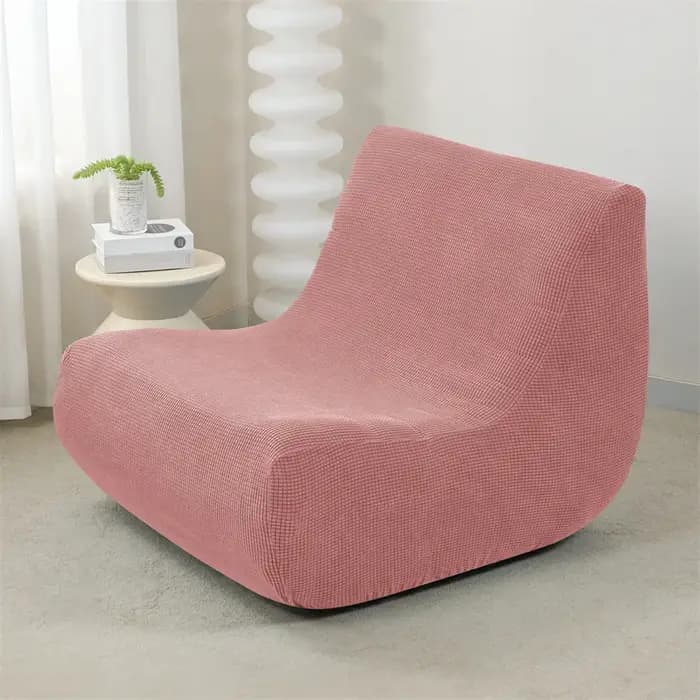 Housse de canapé sans accoudoirs extensible en Jacquard