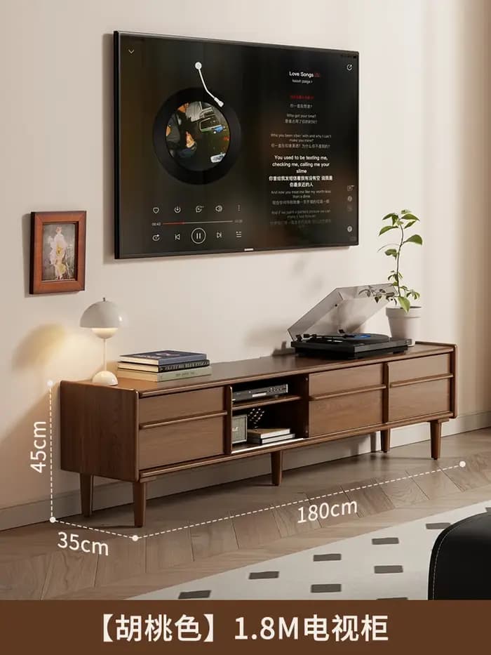 Meuble Tv De luxe européen minimaliste rétro élégant beauté