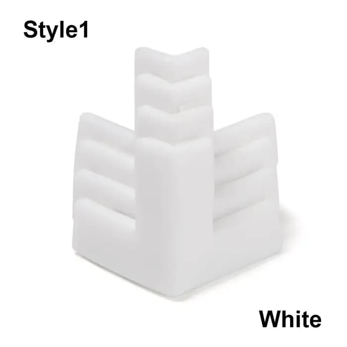 Lot de 4 protections d'angle de bureau anti-collision