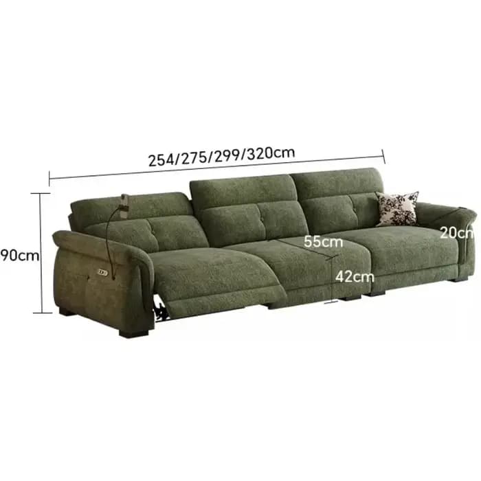 Canapés de salon multifonctionnels pour appartement double