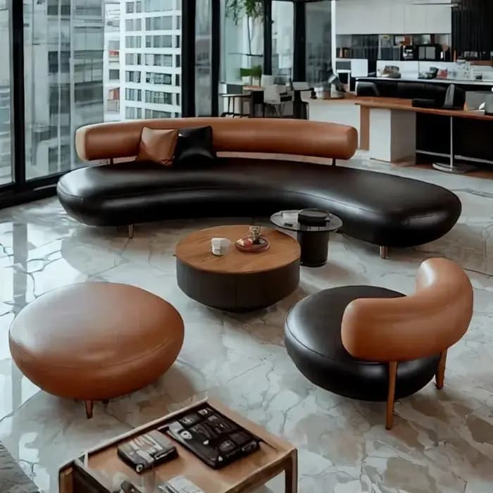 Pouf, Fauteuil