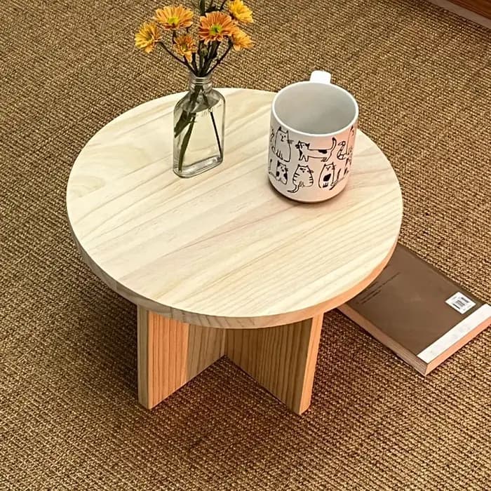 Mini Table basse en bois massif
