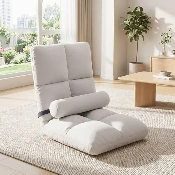 Fauteuil de sol avec dossier pour regarder la télévision