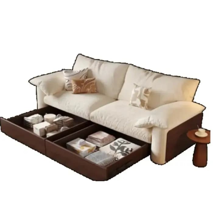 Softs concepteur salon canapés Double classique nordique coussin canapé adultes