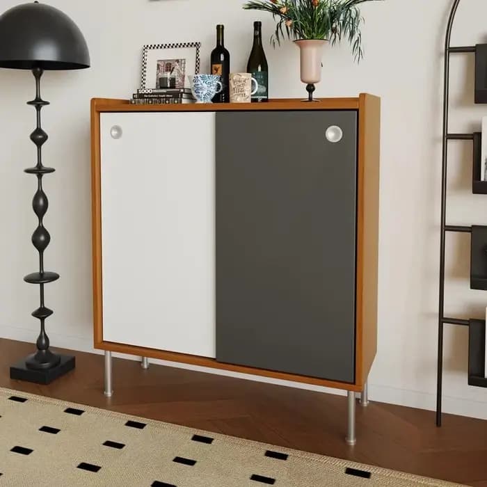 Organisateur artisanal armoires de salon debout luxe anti-poussière armoire de sol vitrine maison Muebles Hogar