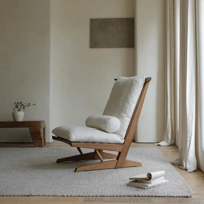 Canapés en bois de style Mid-Century, design moderne et vintage, chaises de salon avec dossier confo