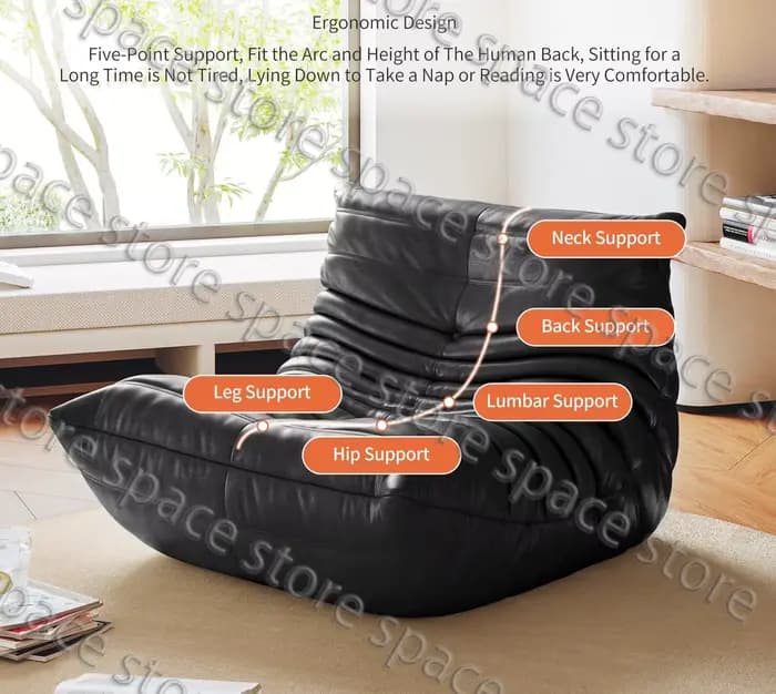 Caterpillar canapé balcon loisirs chambre salon paresseux canapé simple chaise longue moderne canapé
