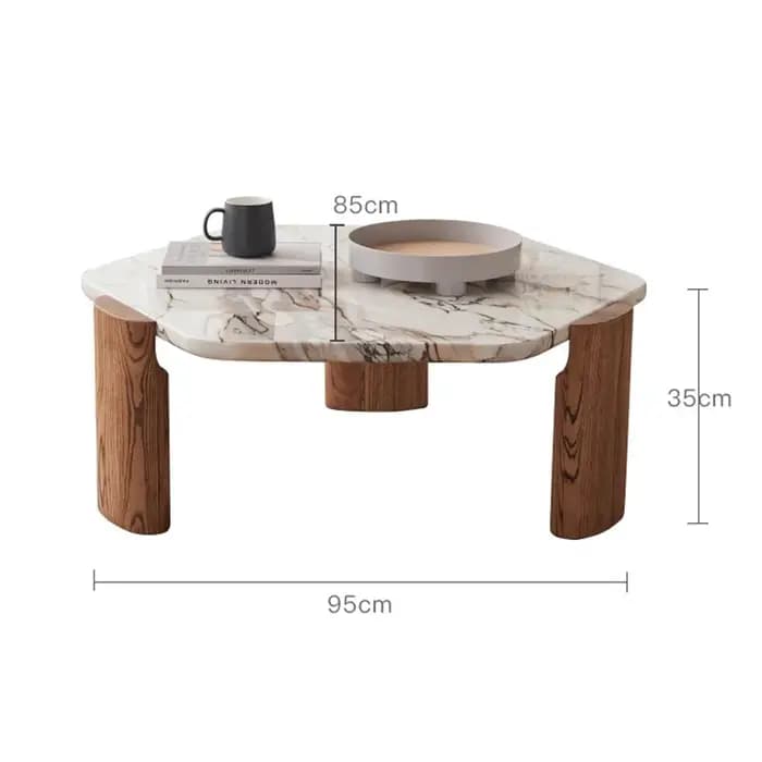 Table Basse esthétique De beauté nordique Premium minimaliste