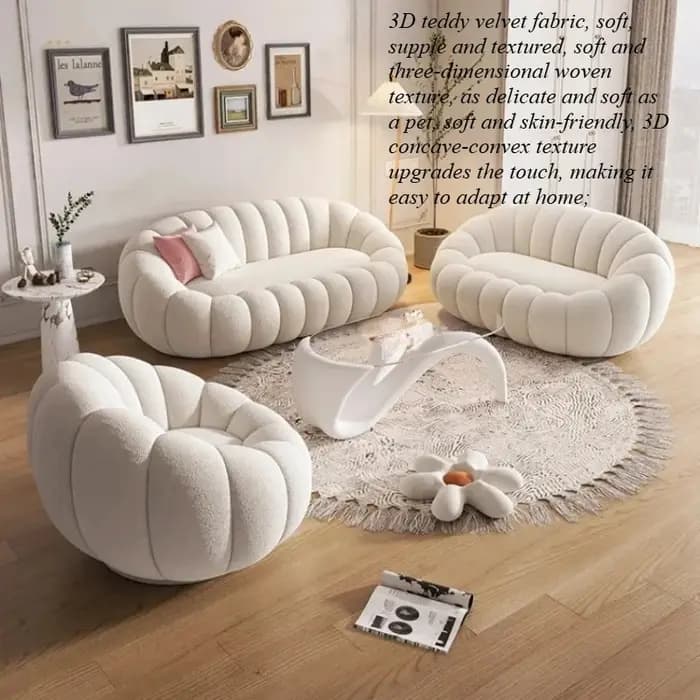 Canapé Nuage en Peluche