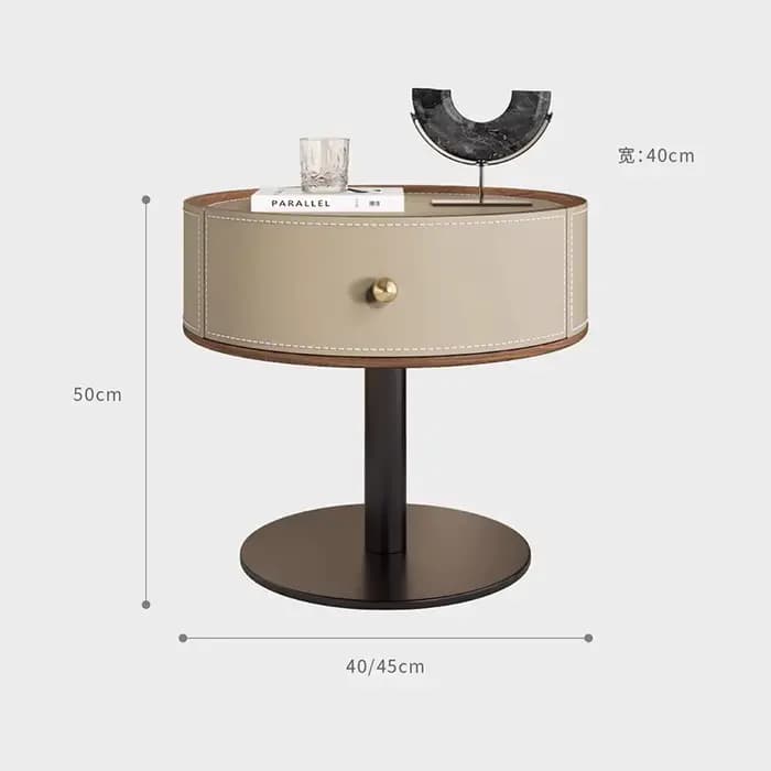 Table de nuit élégante de luxe créative Tables de chevet esthétiques chambre minimaliste Muebles Para dortoir meubles