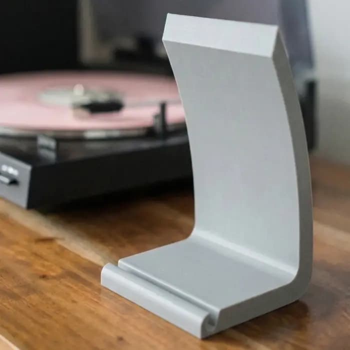 Support pour disque vinyle « Now Playing », présentoir LP, support de rangement minimaliste pour alb