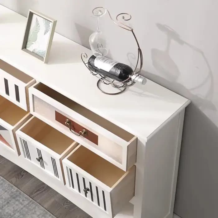 Armoire de salon italienne américaine avec tiroirs