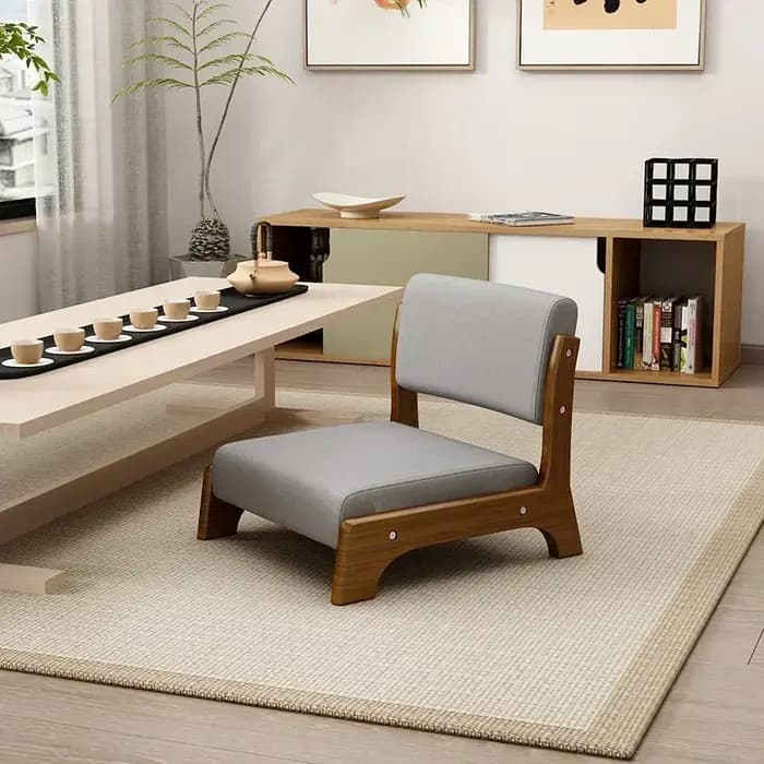 Chaise de canapé paresseux hypothécaire ami moderne, meubles de salon japonais, siège de sol arrière