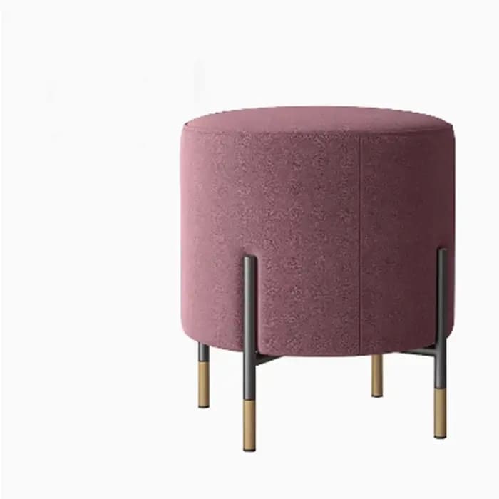 Tabouret rond de luxe léger scandinave