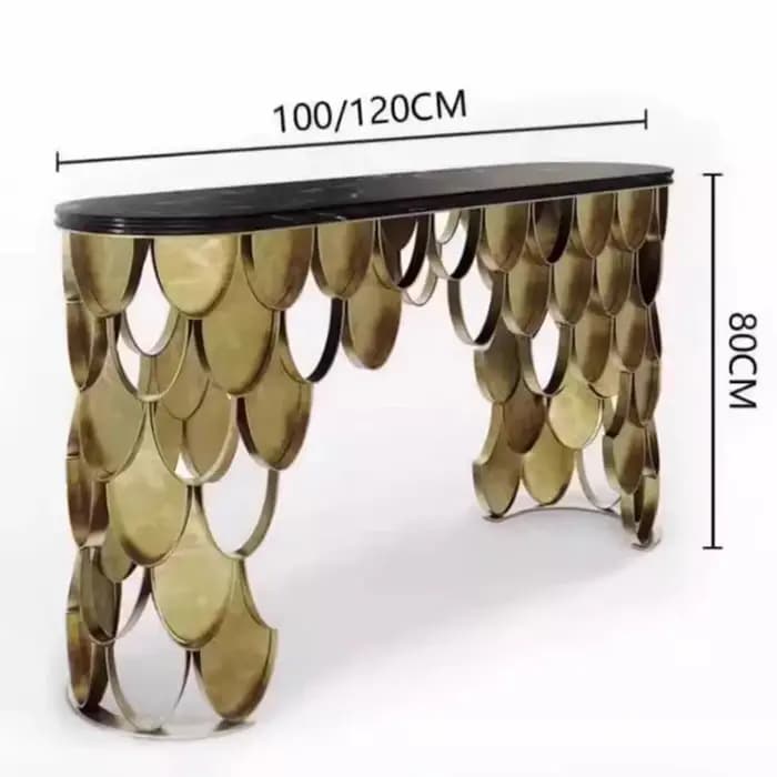 Table d'entrée de rangement classique, exquise, moderne et Simple, Console de beauté nordique, meubl
