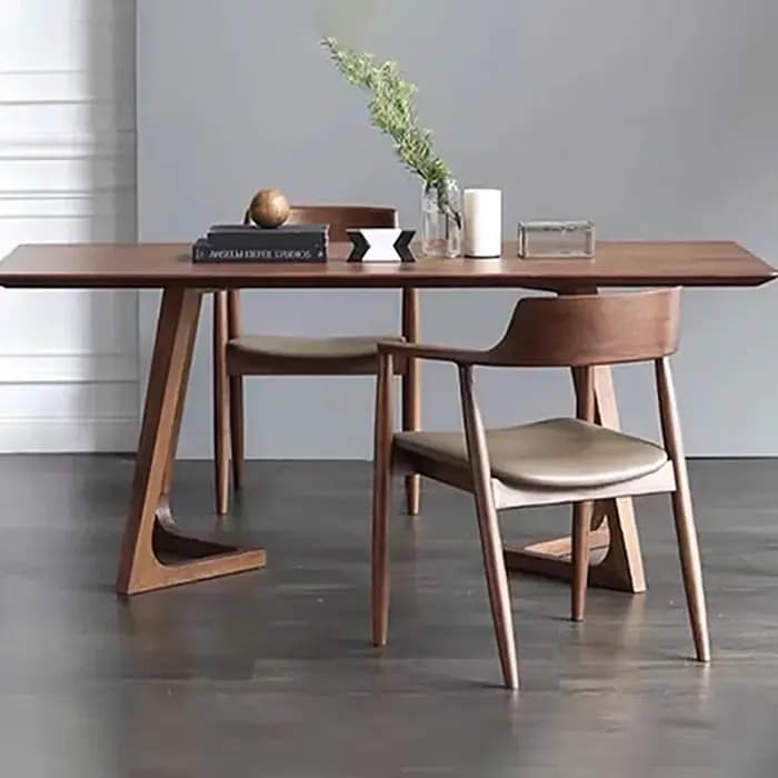 Ensemble de Table à manger en bois pour Restaurant, moderne, 4 chaises, Design, Newclassic, pour 6 p