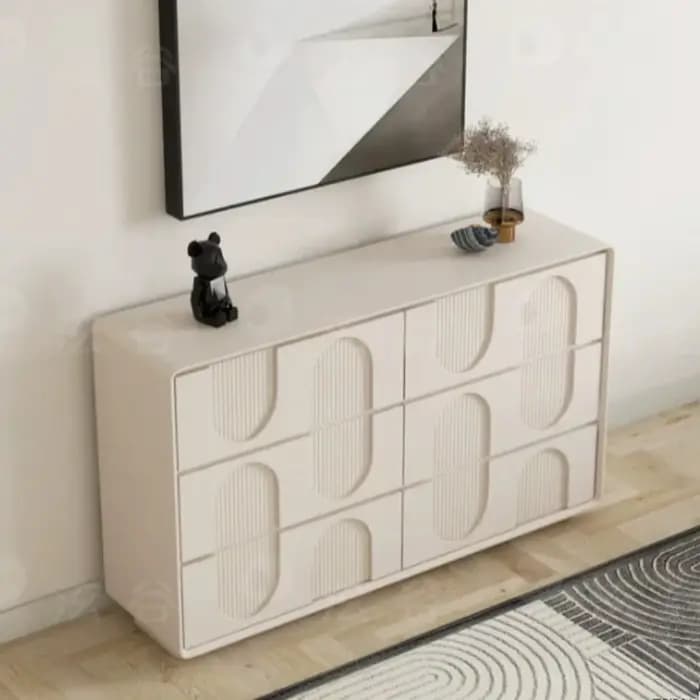 Meuble TV mural blanc moderne pour salon