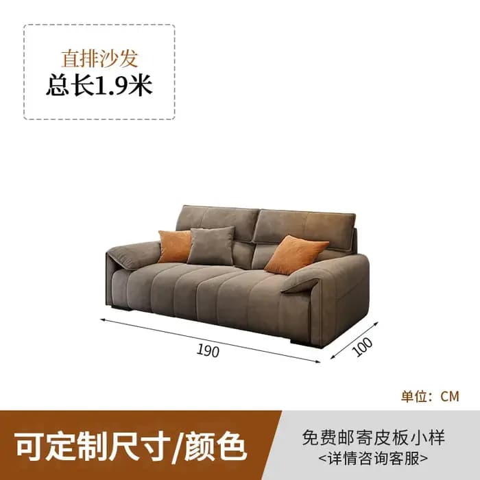 Canapé de salon pour adultes, design paresseux, luxe, double, élégant, meubles d'accessoires pour sa