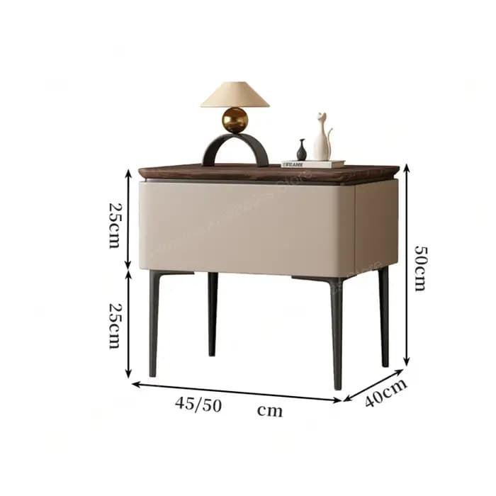 Table De chevet peu encombrante Style italien
