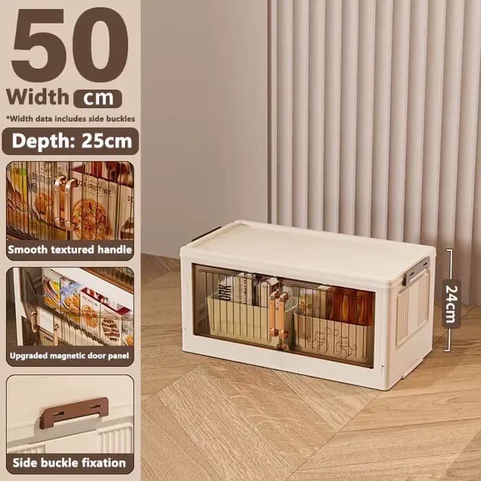 Armoire de rangement multifonctionnelle avec portes doubles, plusieurs couches, Design épais pour la