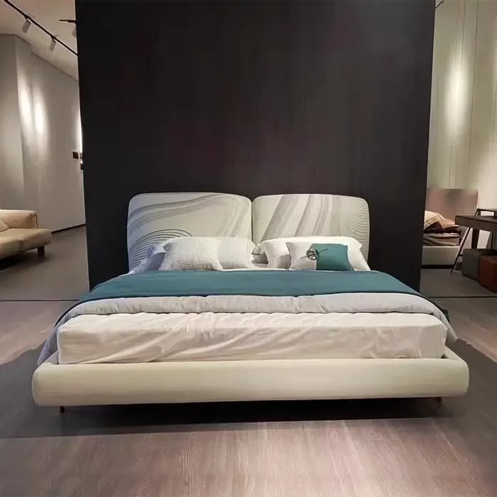 King enfants lit japonais luxe têtes de lit cadre commodes dormir Muebles Para El Hogar chambre meubles accessoires