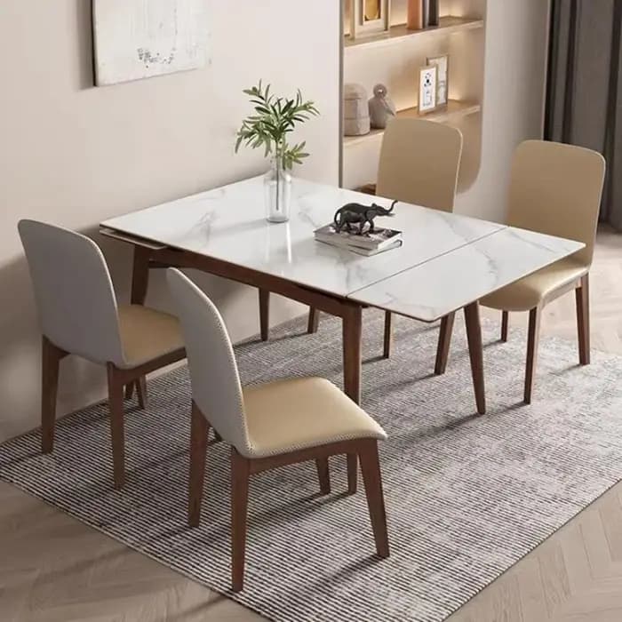 Table à manger pliante et extensible
