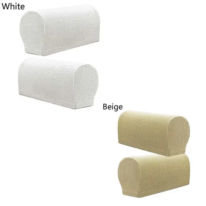 Housses d'accoudoir extensibles pour meubles en flanelle