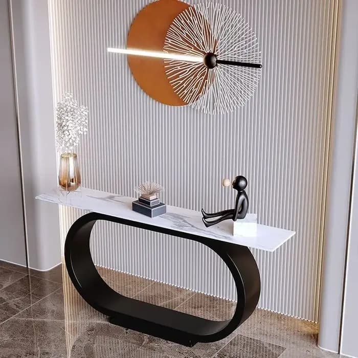 Table Console neutre italienne Simple et élégante