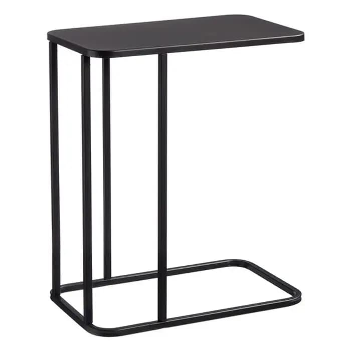 Table d'appoint de canapé en métal minimaliste moderne