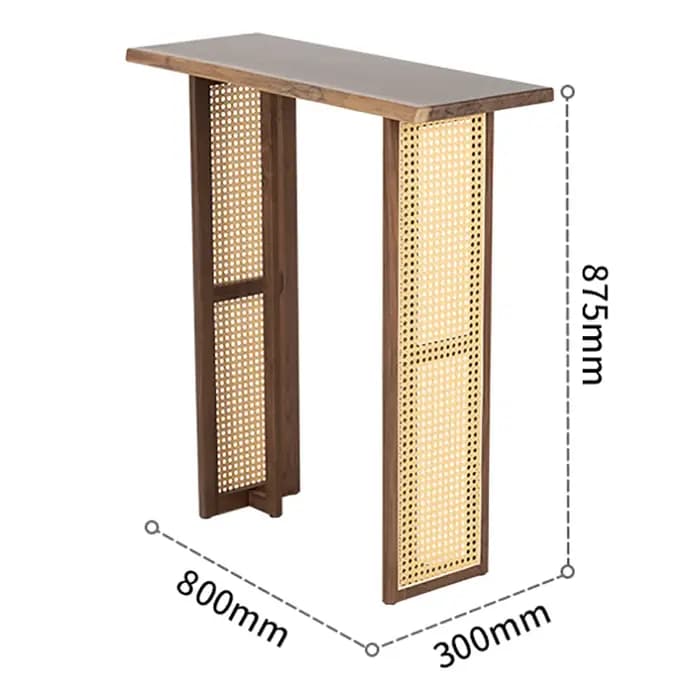 Table Console rectangulaire Chic