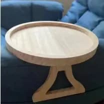 Plateau d'accoudoir de canapé pliable – Table de bras de canapé à clipser en bois pour boissons, tél
