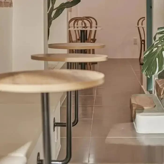 1 pièces Table basse circulaire moderne luxe Restaurant