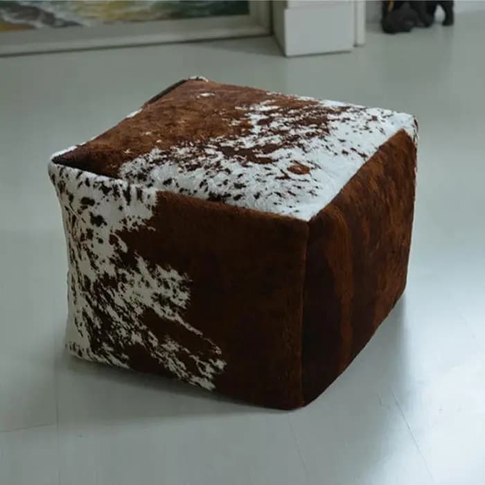 50/60 cm nouveau nordique Ins Pouf canapé marocain Pouf couverture Ottoman repose-pieds non rembourr
